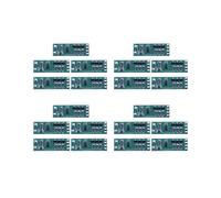 20 Moduli di Luce LED Lampeggiante 3-12V Rosso Blu Coppia Lampeggiante Adatto per Luce di Sicurezza per Veicolo Elettrico per Bicicletta Modello di