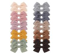 20 Mollette Capelli Bambina 7 cm, Fermagli Capelli Bambina Neonata | 20 Pezzi Mollette Capelli Neonata Piccolo 7 cm Fermagli per Capelli per Bambini, Antiscivolo Fiocchi Capelli per Bambina