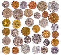 20 Monete Diverse Con Piante: Alberi, Erbe, Fiori, Foglie, Cereali, Frutti, Fiori