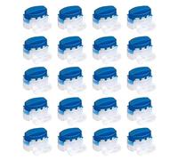 20 morsetti per cavi, connettori a 3 pori, per robot tosaerba, connettore a treccia