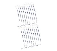 20 nappe intrecciate a mano per scialle da preghiera Talitnia Messianic Tallit Yeshua sciarpa etnica, Una lunga corda nella M, Taglia unica