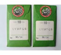 20 ORGAN Japan: UY 147 GS/UOx147 GA, Size 14/90 Mok Linker Union,Adler 945,KM...