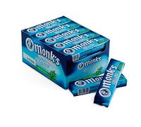 20 PACCHETTI CARAMELLE BALSAMICHE MONK'S CLASSICA EUCALIPTO MENTA STICK 30 GR