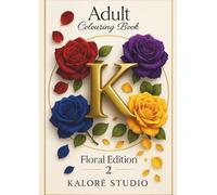 20 Page Adult Colouring Book Floral Edition 2