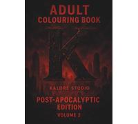 20 Page Adult Colouring Book Post-apocalypse Edition: Volume 2