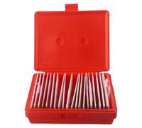 20 paia di distanziali paralleli in acciaio da 1/32" per macchinisti per utensili CNC, acciaio ad alto tenore di carbonio con ± 0,1 ", stile sottile 15,2 cm di lunghezza (40 pezzi)