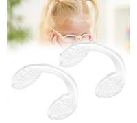 20 Paia di Naselli a Forma di U Naselli Antiscivolo in Silicone Morbido Occhiali per Bambini Occhiali da Vista Accessori per Occhiali da Sole