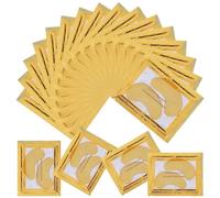 20 Paia Patches Occhi, MascheraContorno Occhi Antirughe, Patch Occhi Essence in Oro 24K, Patch al Collagene in Gel, Prodotti Bellezza per Sotto Occhi Lenitivo, Ldratante, Antirughe(40 Pezzi)