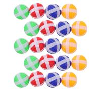 20 palline adesive per freccette in tessuto - Palline sportive con gancio e