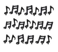 20 palloncini in foglio di alluminio per note musicali chitarra nera buon compleanno palloncini musicali banner decorazioni per feste di compleanno concerto band bar palcoscenico musica tema forniture