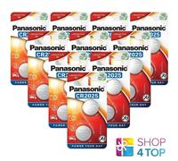 20 PANASONIC LITHIUM POWER CR2025 BATTERIES 3V DL2025 EXP 2030 INDONESIA NUOVO