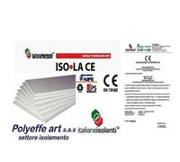 20 PANNELLI IN POLISTIROLO ISOLAMENTO TERMICO DENSITA' 20 KG 100 x 50 x 2 CM