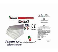 20 PANNELLI POLISTIROLO ISOLAMENTO TERMICO ALTA DENSITA' 100 x 50 x 0,5 25 KG