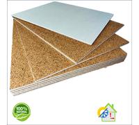 20 Pannelli x mq. 1,20 sughero cartongesso 2 cm isolante pareti fredde umide.