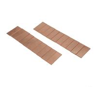 20 PCB da 2,6 x 6,6 cm per progetti elettronici fai da te, test di circuiti e uso educativo con spaziatura standard dei fori di 2,54 mm