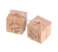 20 Pcs/10 Scatole Di Caramelle Carta Kraft Per San Mini Regalo