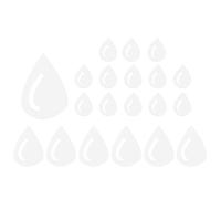 20 Pcs Adesivi Creativi Con Gocce D'acqua Decalcomanie Per Specchi Da Parete