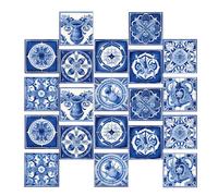 20 Pcs Adesivi Da Parete Cucina Piastrella Stacca Attacca Per Piastrelle Murali