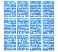 20 Pcs Adesivi Lettere Alfabeto Con Numeri Per Cassetta Postale Autoadesivi
