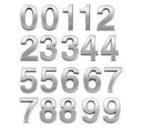 20 Pcs Adesivi Per Indirizzi Numero Numeri Civici Moderni Metallo
