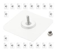 20 Pcs Adesivo Vite Senza Punzone Con Gancio Da Parete Per Quadri