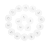 20 Pcs Appendino Ventosa Gestione Dei Cavi Sulla Scrivania Gancio