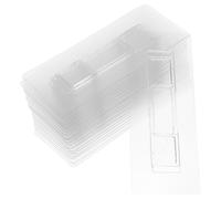 20 Pcs Attaccaglie Adesive Ganci Adesivi Appendiabiti Trasparenti