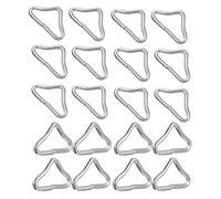 20 Pcs Attrezzatura Per Esterni Anelli V Trampolino Elastico Anello Triangolare