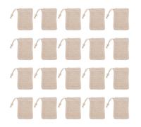 20 Pcs Bagno Esfoliante Per Doccia Sacchetti Saponette Borsa Rete Tasca