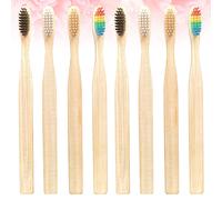 20 PCS Bamboo Toothbrush for Daily Dental Hygiene Spazzolini Di Viaggio
