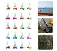 20 Pcs Campana Di Allarme Pesca Accessori Per Gli Attrezzi Da Portatile
