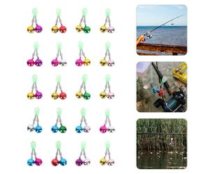 20 Pcs Campana Di Allarme Pesca Accessori Per Gli Attrezzi Da Portatile
