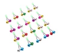 20 Pcs Campanelli D'allarme Per Canne Da Pesca Accessori Gli Attrezzi Portatile