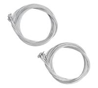 20 Pcs Cavi Freno Bici Cavi Cambio, 10 Pcs 1.75M Cavo Freno Bicicletta e 10 Pcs 2M Cavo del Cambio, Universali Filo Freno Cavo Deragliatore Bici per MTB Bicicletta da Strada Bici da Montagna