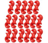 20 Pcs Clip Del Deragliatore Morsetto Guida Bicicletta Fermacavo Per Cavi