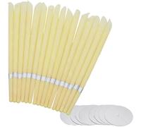 20 PCS Coni per Orecchie,Candele Coniche, Rimozione Del Cerume,- Cera D’Api E Mu