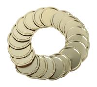 20 Pcs Coperchi Lattine Tappi Barattoli Conserve Bocca Larga Delle