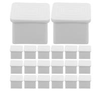 20 Pcs Copri Piedi Sedie Cuscinetti Antiscivolo Per Mobili Tappi Le Gambe