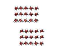 20 PCS Cose in Miniatura Giocattoli Arredamento Giardino Coccinella