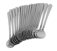 20 Pcs Cucchiaini Da Caffè Espresso Per Le Spezie Pepe Dessert Manico Lungo