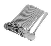 20 Pcs Cucchiaio Da Caffè Per Le Spezie Pepe Dessert Dosatore Rotondo Espresso