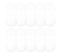 20 Pcs Custodia CD Per Il Gioiello Archiviazione DVD Trasparente