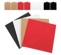 20 Pcs Custodie Per Cd Maniche Esterne in Vinile Custodia Adesivi Invito Nozze