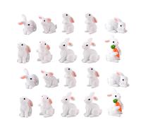 20 Pcs Decorazioni Per La Casa Del Coniglietto Ornamento Da Scrivania