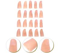 20 Pcs Dito Finto Protettore All'uncinetto Oggetti Scena Da Palcoscenico