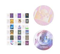 20 PCS EID Tema Benedizione Card Eid Ramadan Greeting Cards Festival
