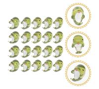 20 Pcs Figura Del Delfino Da Giardino Mini Animale Resina Ornamento Compatto