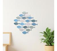 20 Pcs Fish Wall Decoration Arte Murale Della Casa Sul Lago Decorazione