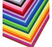 20 Pcs Fogli Di Feltro Colorati Per Lavoretti Tessuto in Artigianale