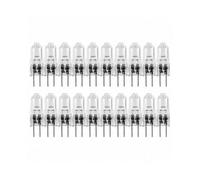 20 Pcs G4 Halogen Bulbs 12V 20W 2 Pin Clear Lamp for Cooker Lighting and Signal